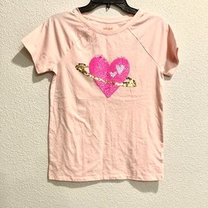 Cat & Jack Heart Top